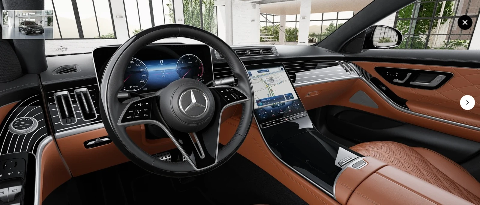 Mercedes-Benz S 450 d Long 4Matic New = MGT Conf= AMG Line Гаранция - изображение 8