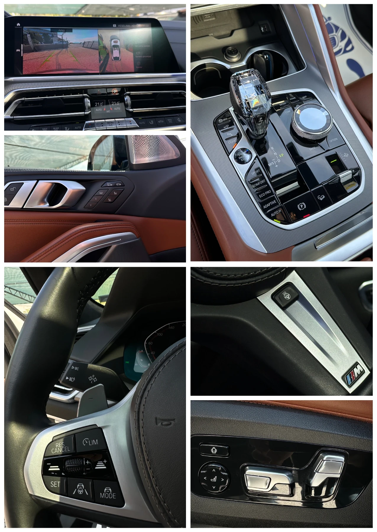 BMW X6 Xdrive40i* M Sport* Bowers&Wilkins* , снимка 11 - Автомобили и джипове - 53999992