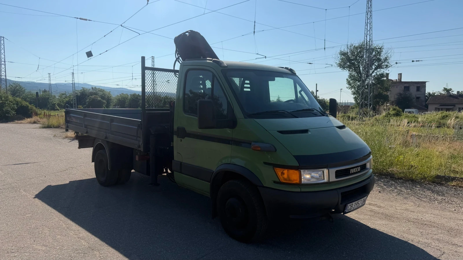 Iveco 65c15 Кран със самосвал