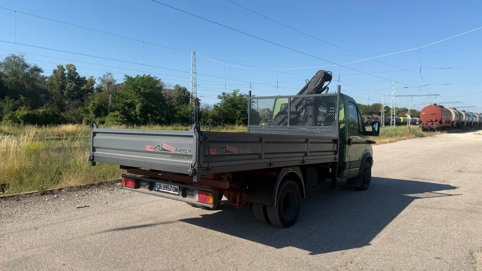 Iveco 65c15 Кран със самосвал, снимка 2 - Камиони - 54988942