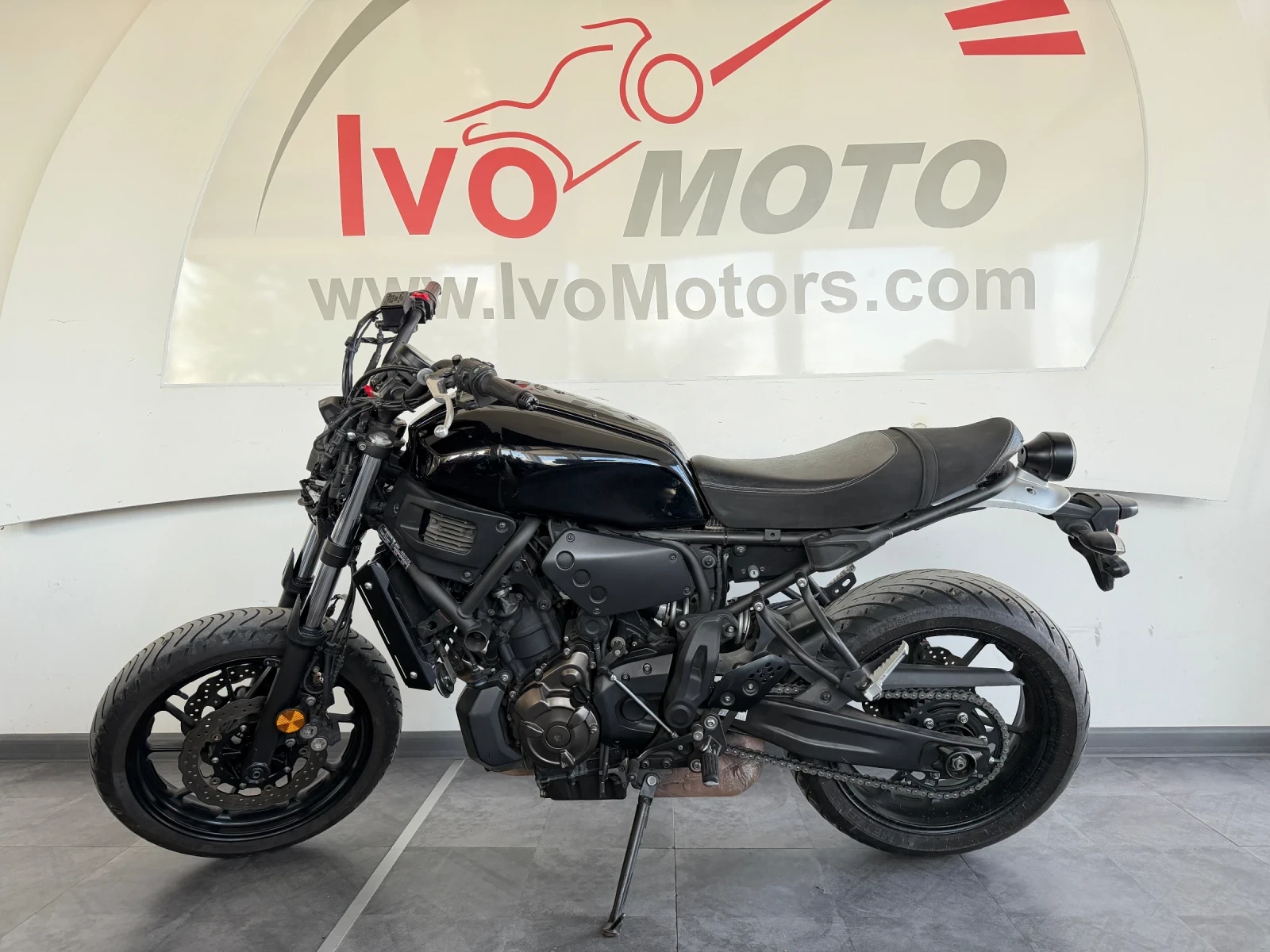 Yamaha XSR700 Без фар, няма изкривявания - изображение 3