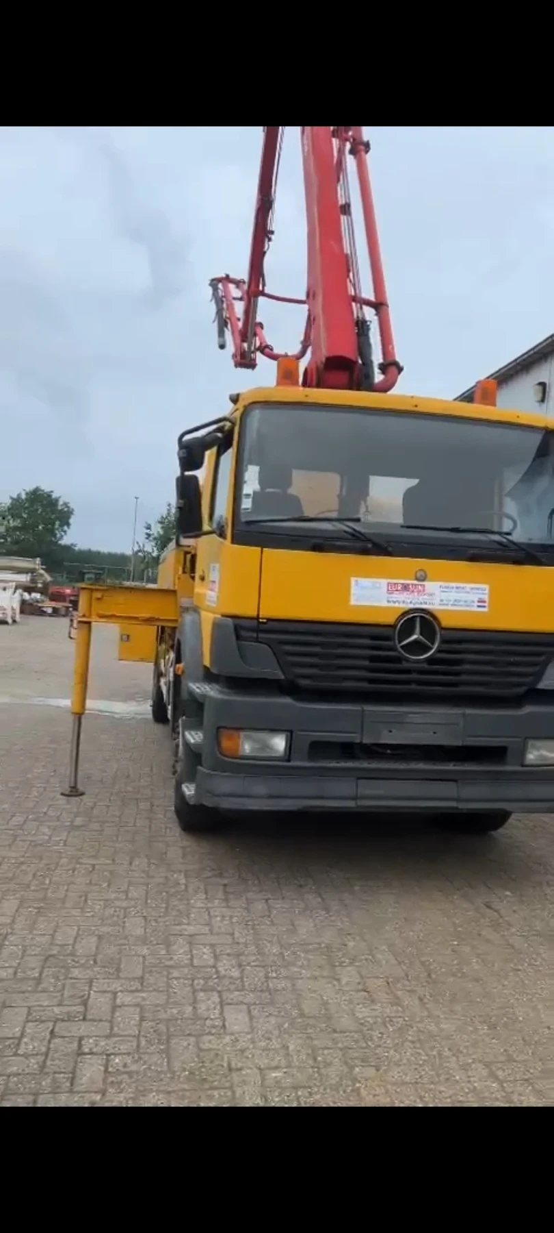 Бетон помпа Mercedes-Benz Atego  - изображение 2