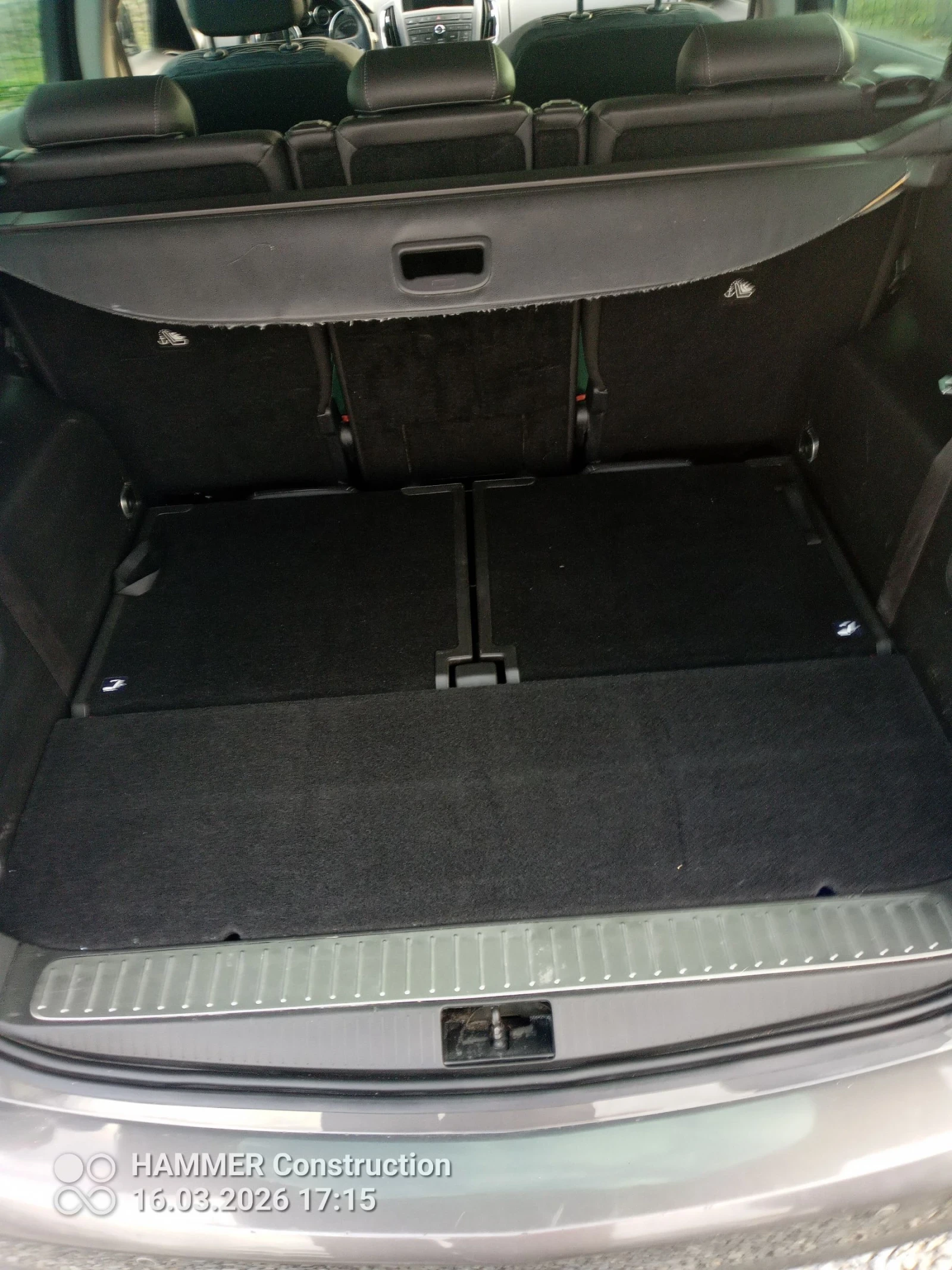 Opel Zafira 1.6/150кс. 7 места ТОП метан, снимка 12 - Автомобили и джипове - 53866990