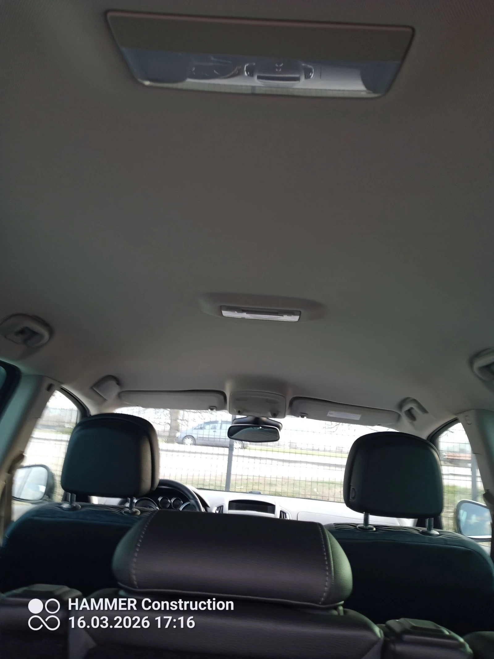 Opel Zafira 1.6/150кс. 7 места ТОП метан, снимка 9 - Автомобили и джипове - 53866990