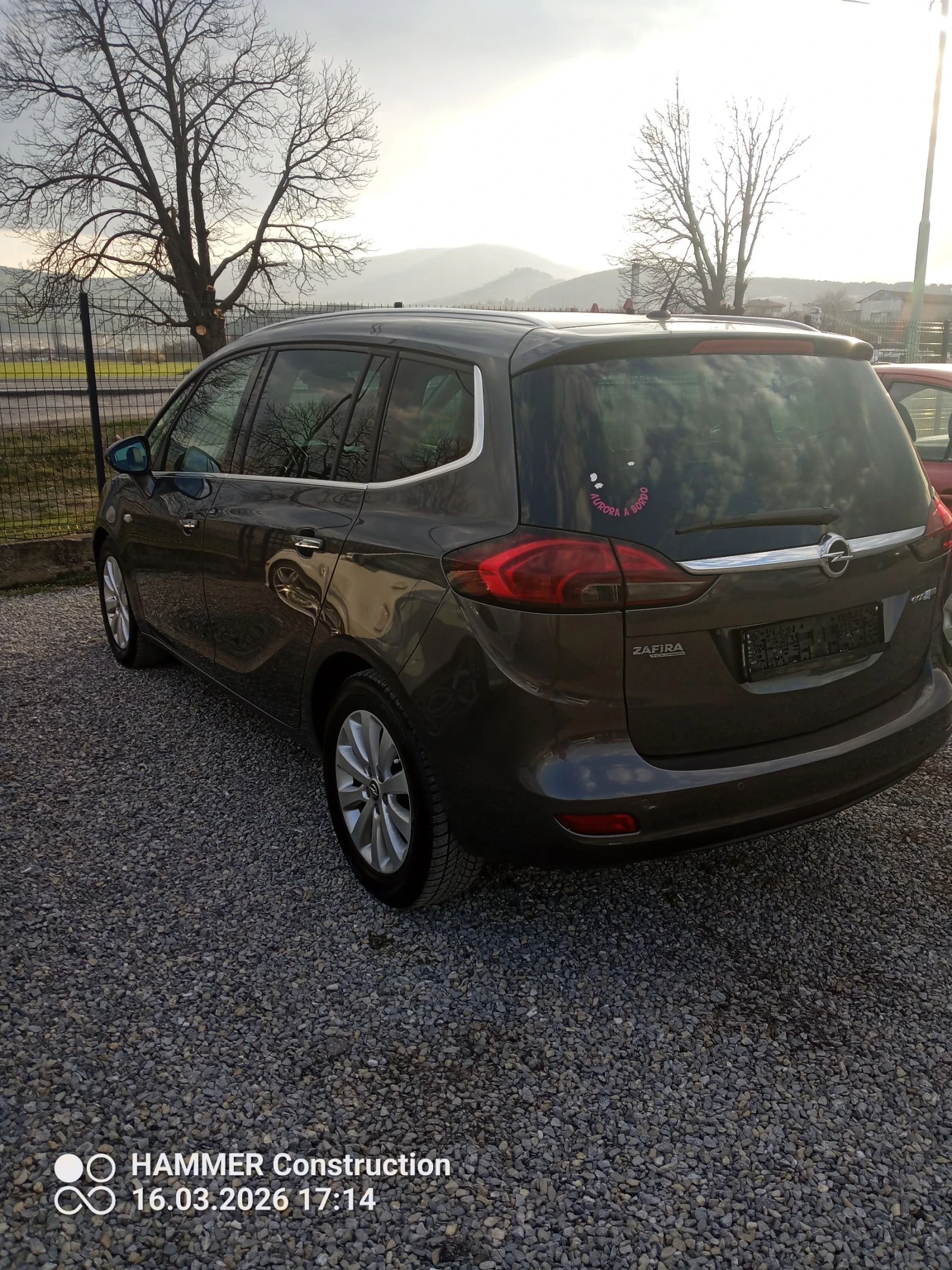 Opel Zafira 1.6/150кс. 7 места ТОП метан, снимка 4 - Автомобили и джипове - 53866990