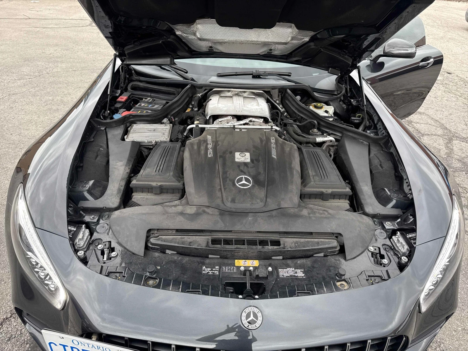 Mercedes-Benz AMG GT C CARFAX * АВТОКРЕДИТ * ПРОГНОЗНА ЦЕНА ДО БГ, снимка 13 - Автомобили и джипове - 54494317