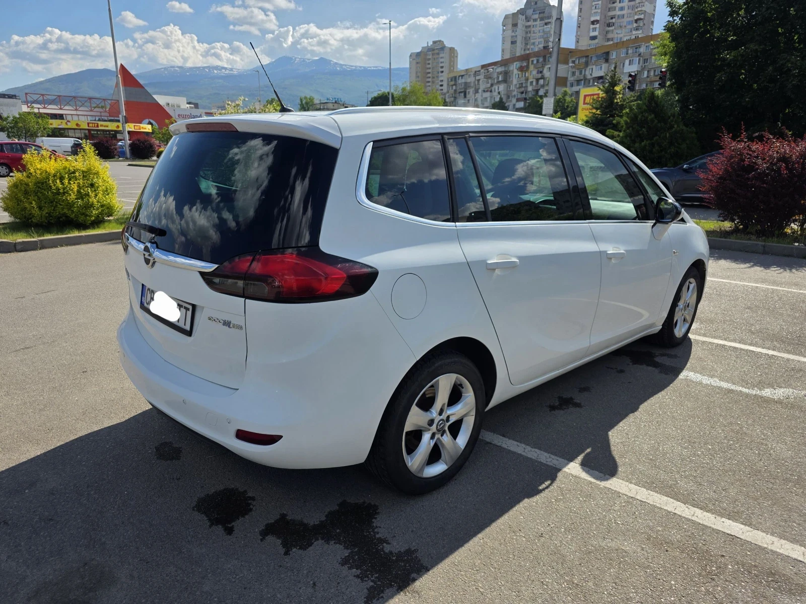 Opel Zafira C TOURER 1.6 EcoM Turbo, снимка 7 - Автомобили и джипове - 54683349