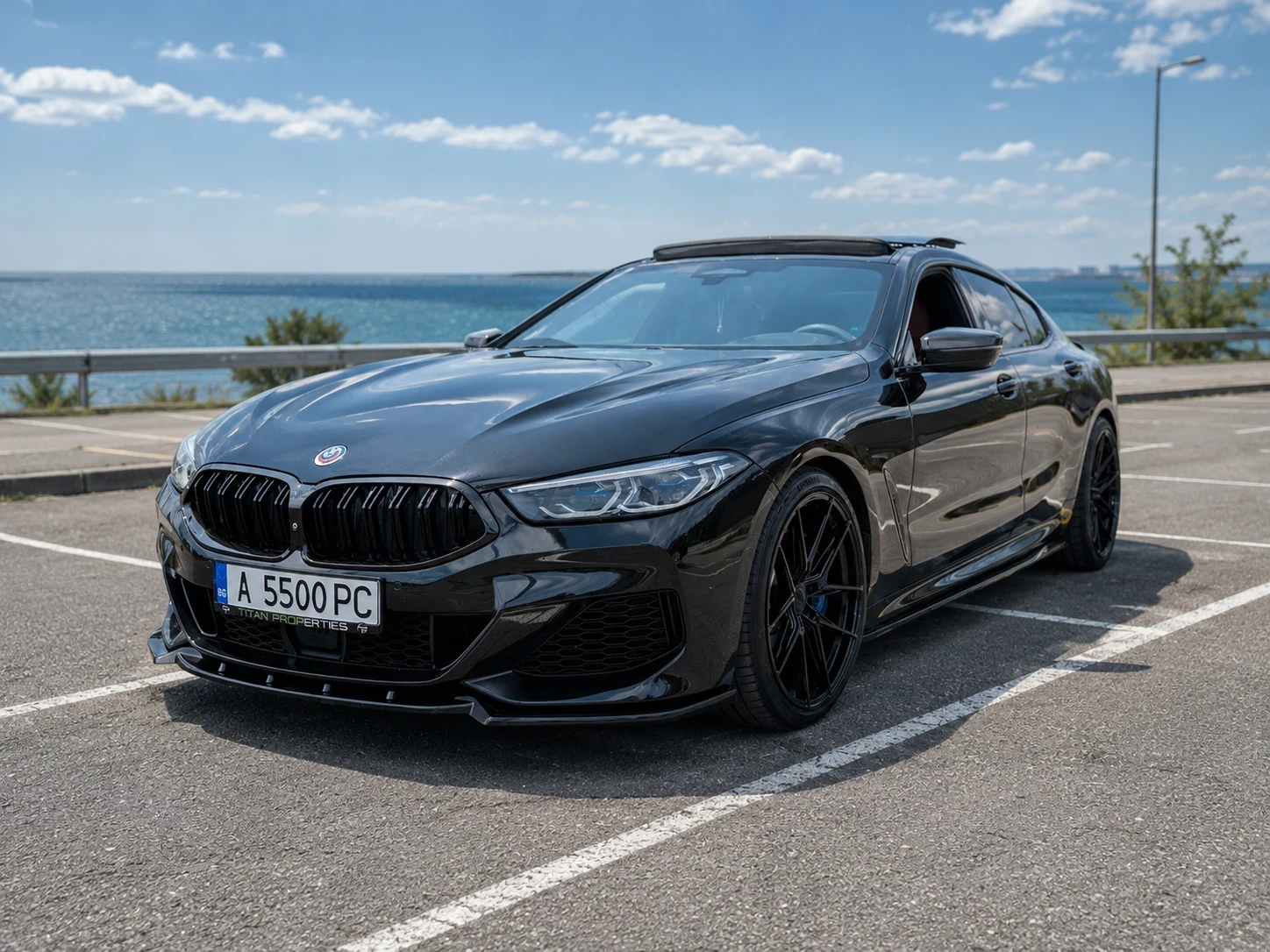 BMW 850 Grancoupe, М8 изпускателна система