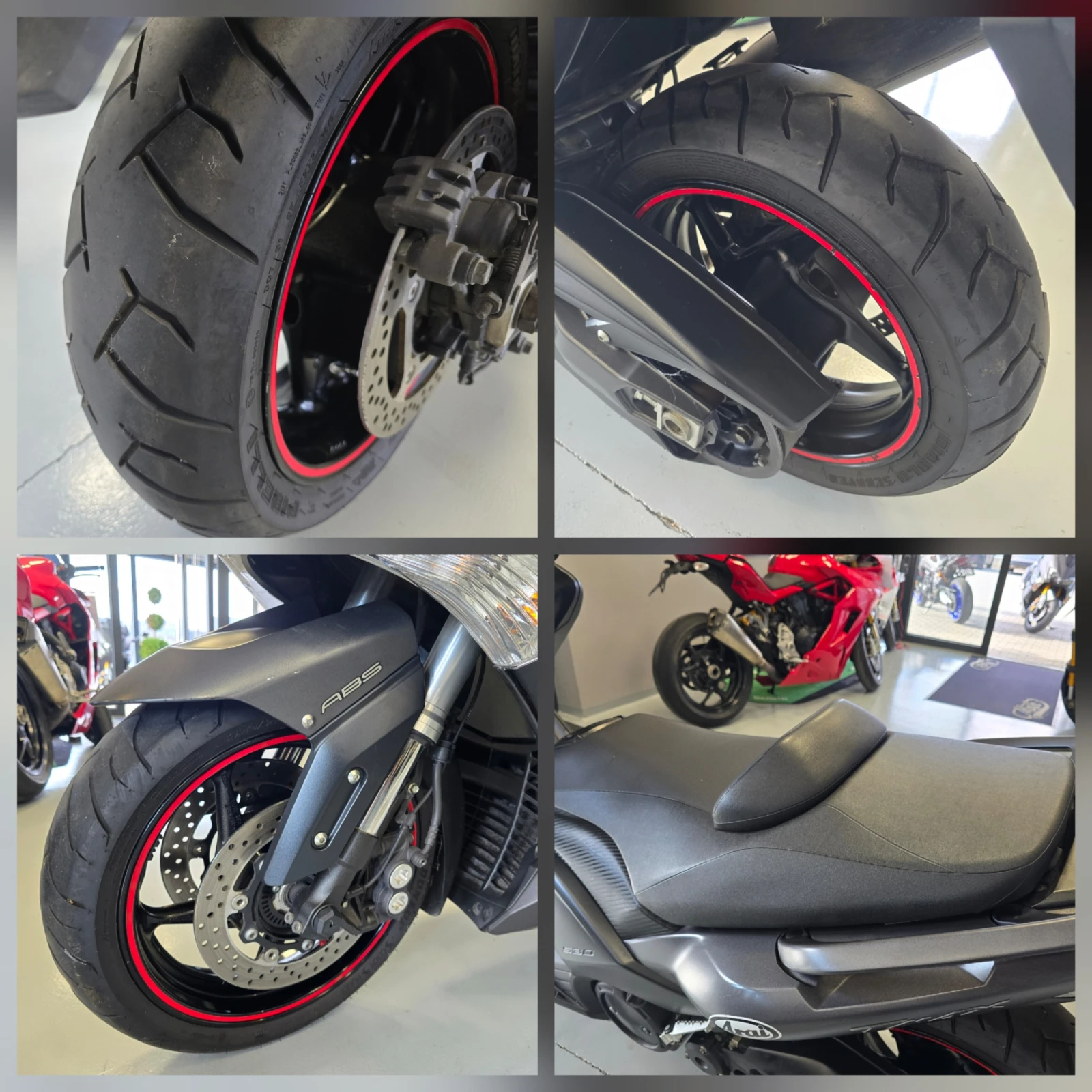 Yamaha T-max 530ie, Led-ABS, Keyless!, снимка 15 - Мотоциклети и мототехника - 54146229