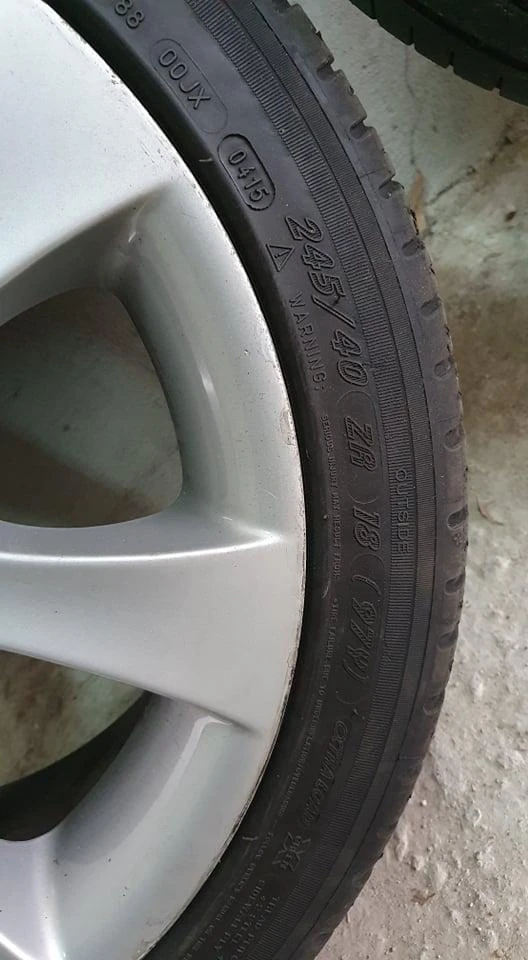 Гуми с джанти Michelin 245/40R18, снимка 3 - Гуми и джанти - 41562231