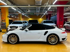 Porsche 911 TURBO* CABRIO* CHRONO* ОБДУХВАНЕ* CERAMIC* BOSE, снимка 3