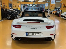 Porsche 911 TURBO* CABRIO* CHRONO* ОБДУХВАНЕ* CERAMIC* BOSE, снимка 4