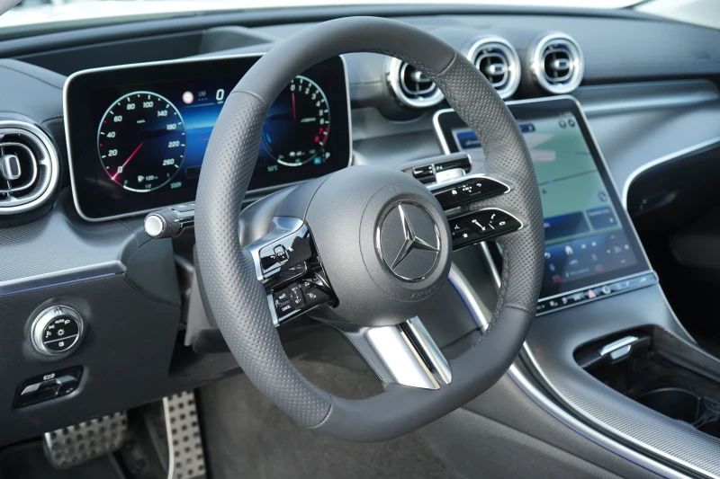 Mercedes-Benz C 400 e* 4M* PLUG IN HYBRID* AMG* HEAD UP* BURMESTER , снимка 8 - Автомобили и джипове - 52635354