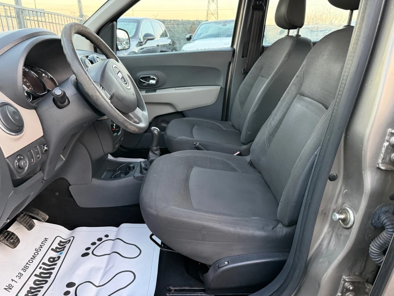 Dacia Lodgy 1.2 i ГАЗ/НАВИ/КЛИМА/ПОДГРЕВ, снимка 7 - Автомобили и джипове - 52712902
