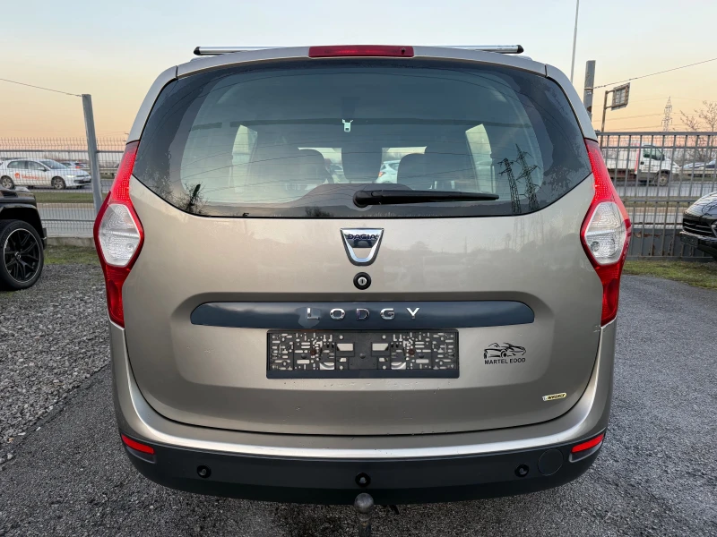Dacia Lodgy 1.2 i ГАЗ/НАВИ/КЛИМА/ПОДГРЕВ, снимка 5 - Автомобили и джипове - 52712902