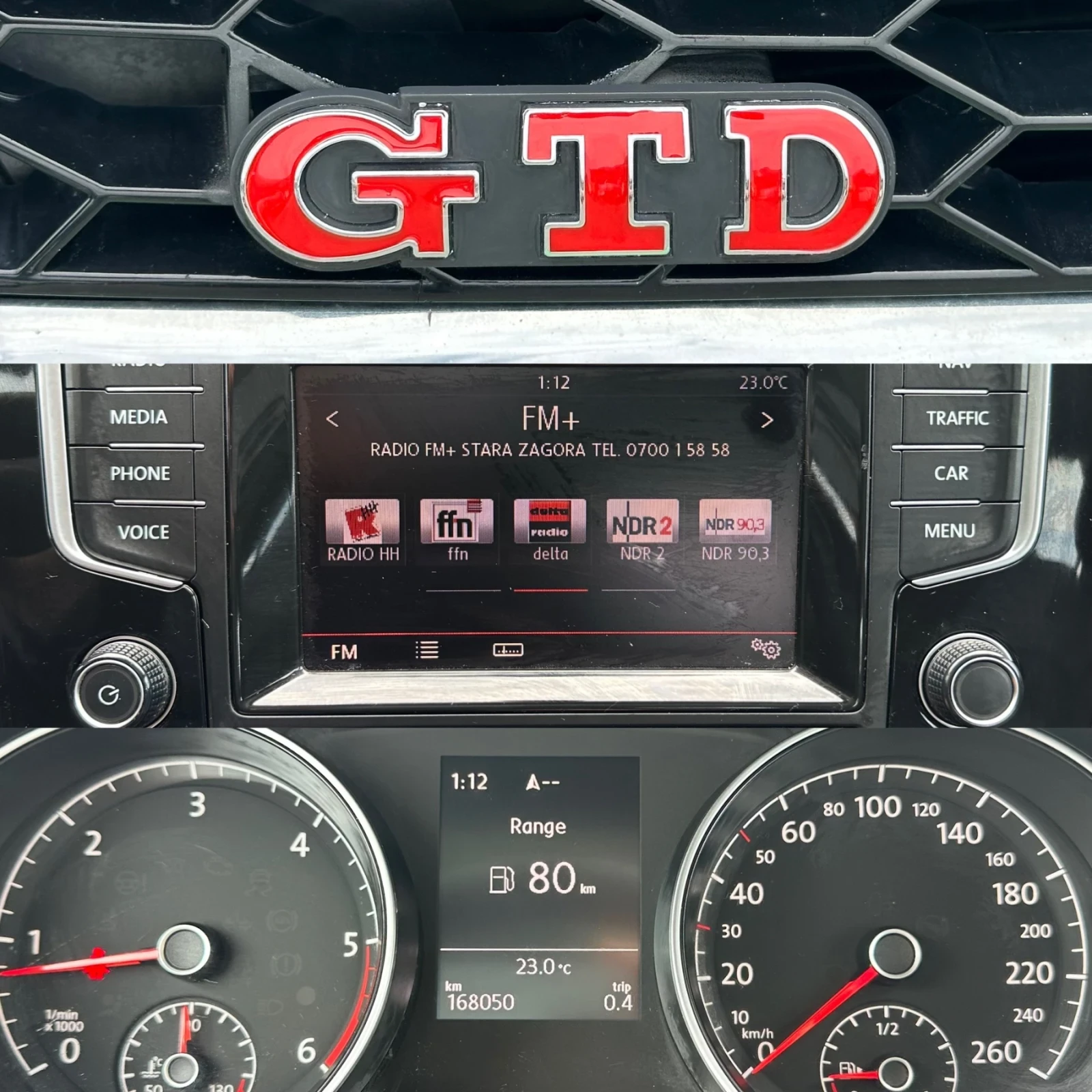 VW Golf GOLF 7 GTD 1.6TDI 105ks | Mobile.bg � ����������� 15