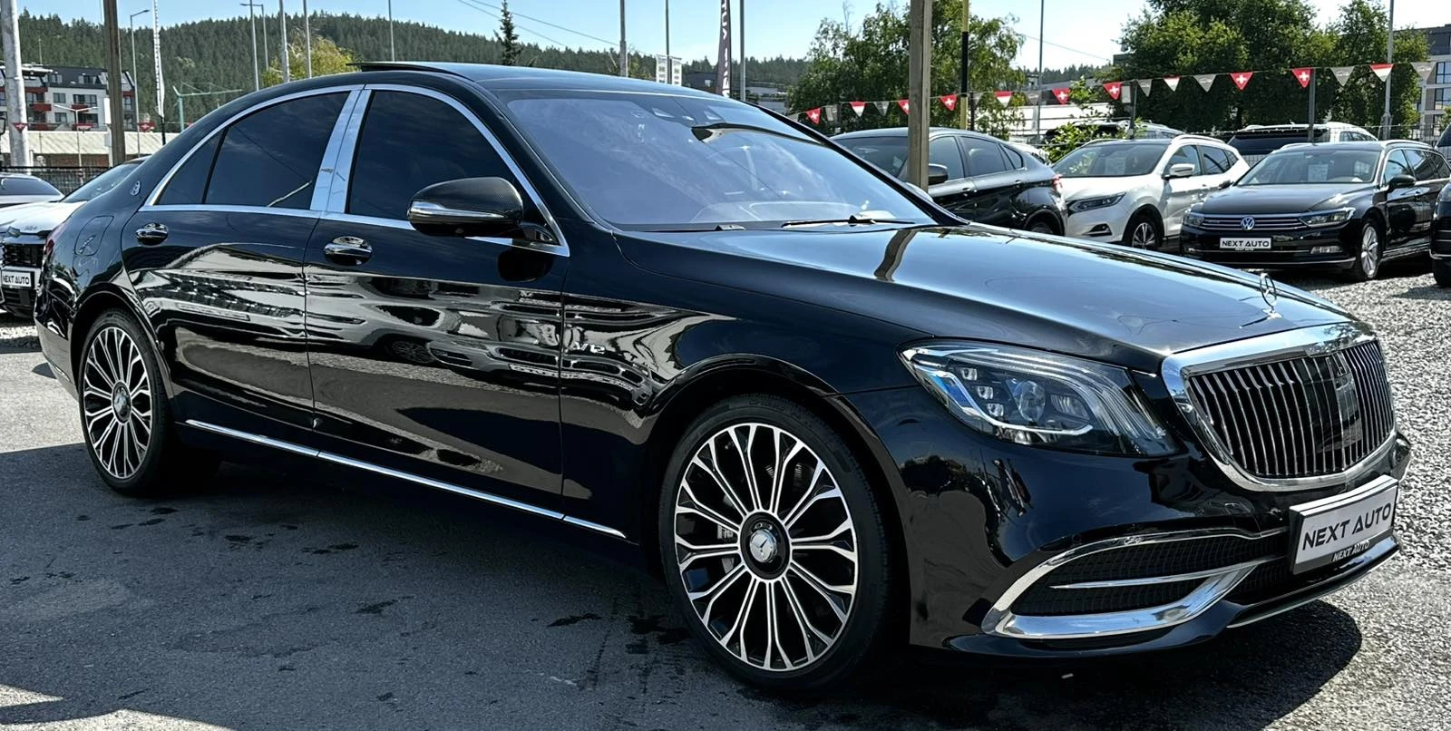 Mercedes-Benz S 400 D 340HP LONG 4MATIC CARBON/CERAMIC TV FULL, снимка 3 - Автомобили и джипове - 55296317