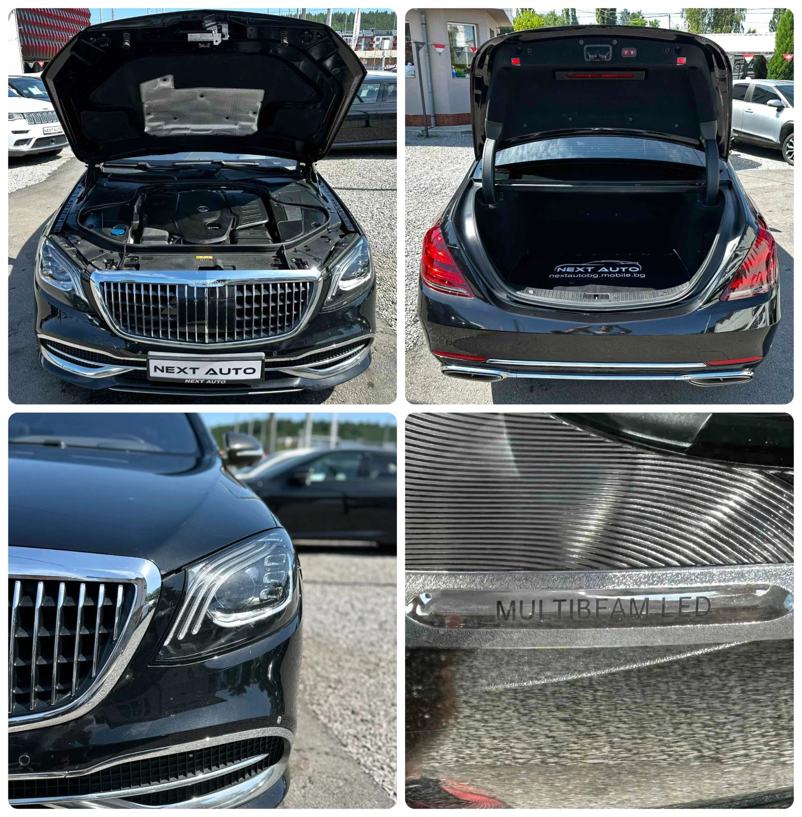 Mercedes-Benz S 400 D 340HP LONG 4MATIC CARBON/CERAMIC TV FULL, снимка 16 - Автомобили и джипове - 55296317