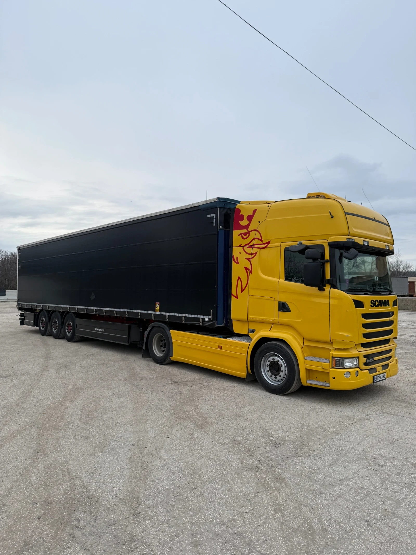 Scania R 450 КОМПОЗИЦИЯ