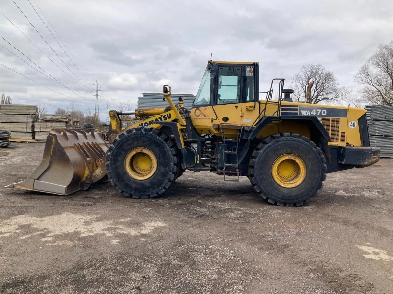 Челен товарач Komatsu WA-470, снимка 1 - Индустриална техника - 45716151