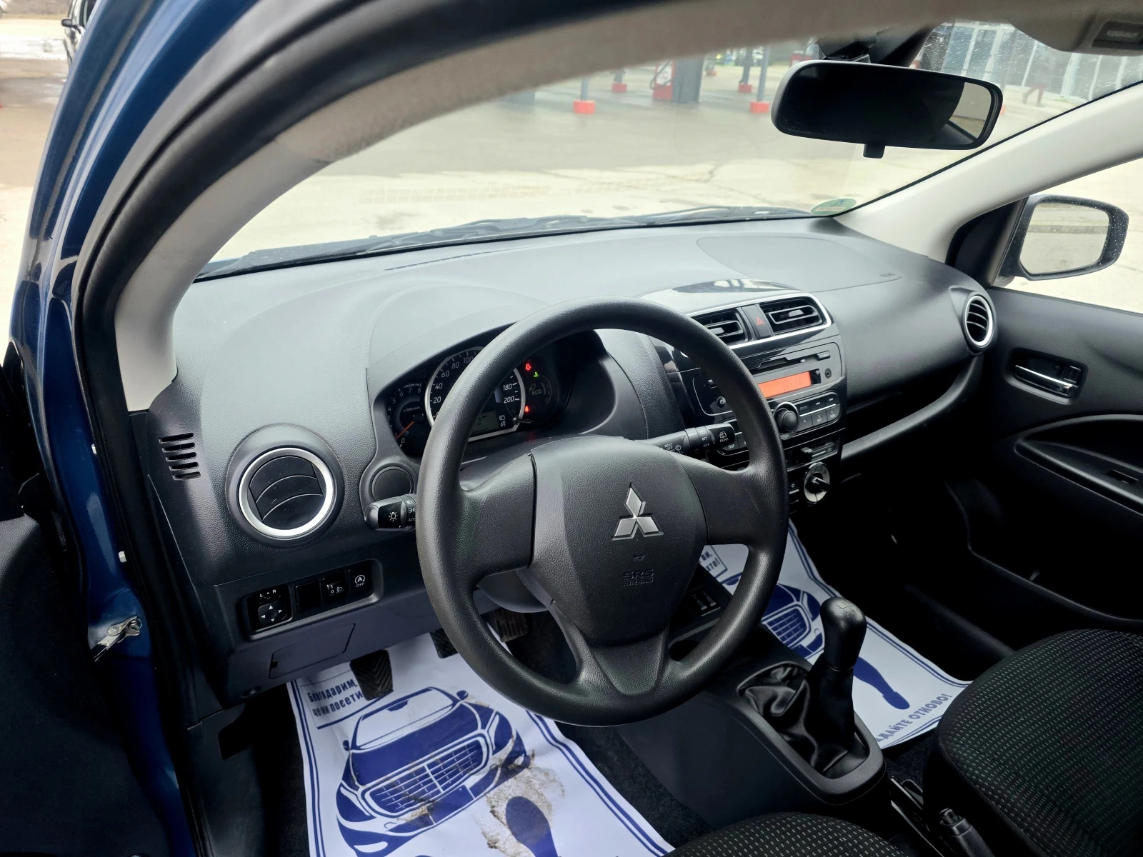 Mitsubishi Space star КАТО НОВ/1.2i/80hp - изображение 7