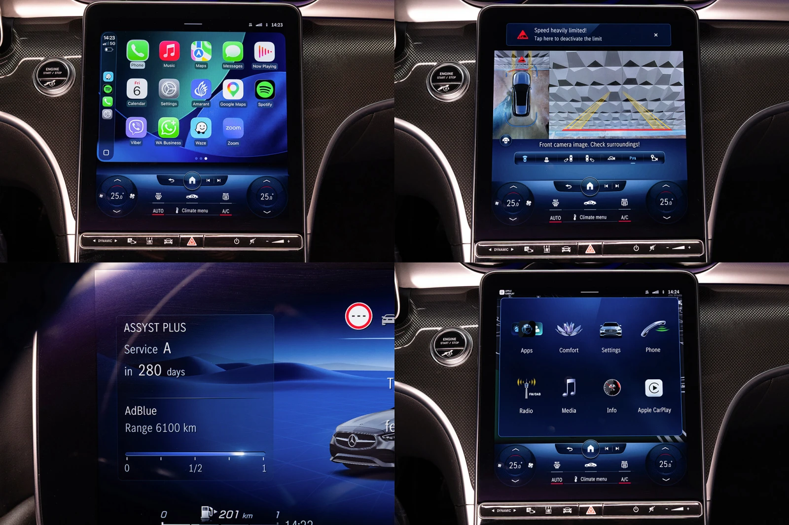 Mercedes-Benz C 300 d AMG Line* EQ Boost 9G-tronic* Apple CarPlay, снимка 16 - Автомобили и джипове - 53801448