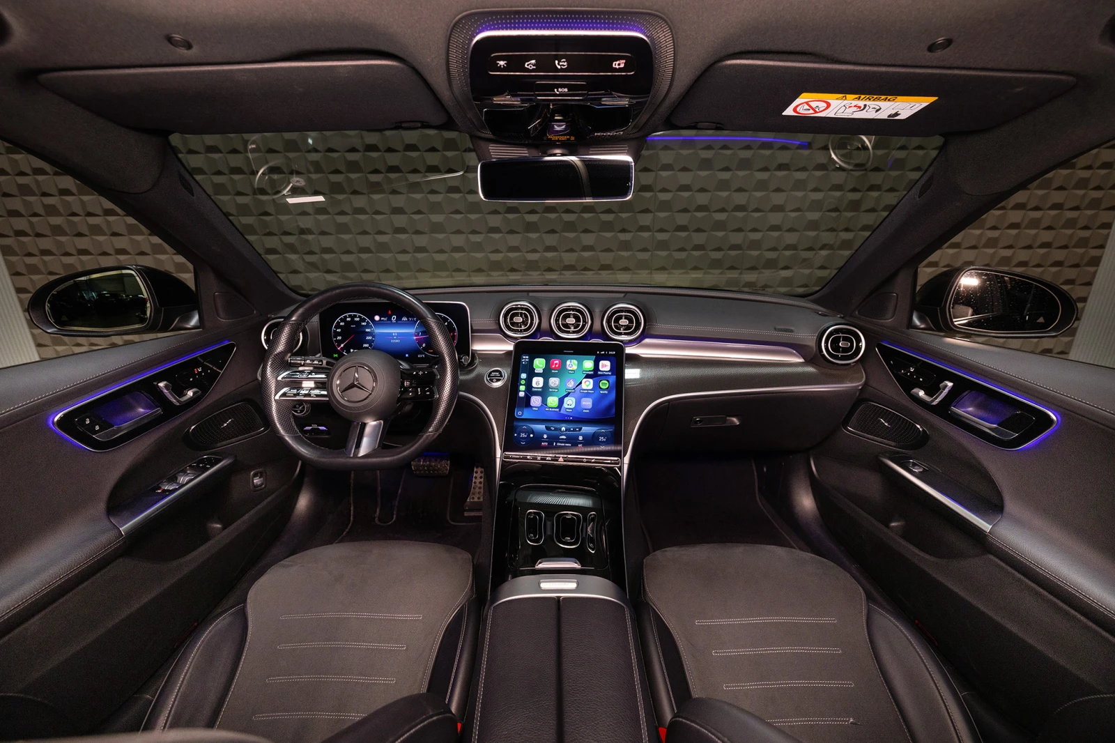 Mercedes-Benz C 300 d AMG Line* EQ Boost 9G-tronic* Apple CarPlay, снимка 9 - Автомобили и джипове - 53801448