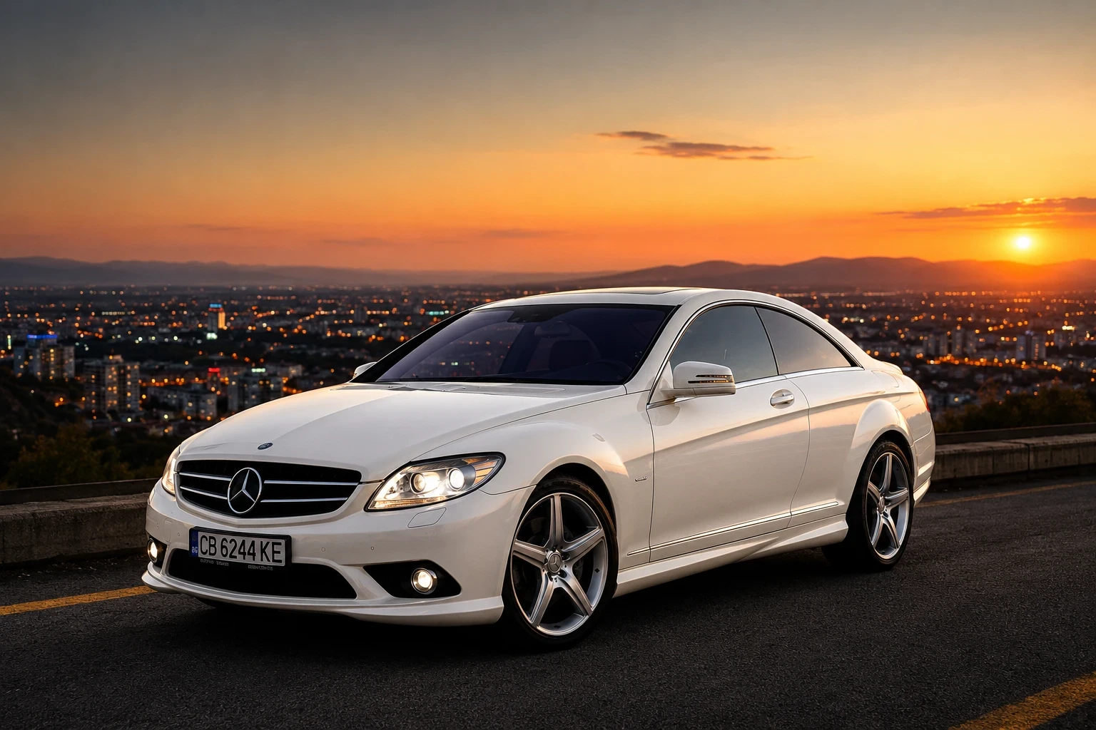 Mercedes-Benz CL 500, снимка 2 - Автомобили и джипове - 53980686