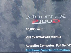 Tesla Model X P100D, снимка 13