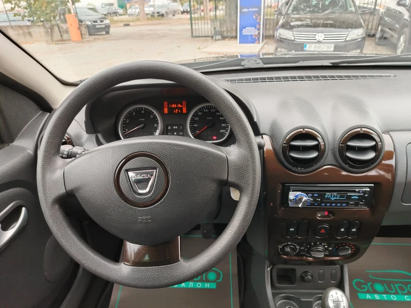Dacia Duster 1.6i-105к.с/ГАЗОВ ИНЖЕКЦИОН/118х.км!!!, снимка 12 - Автомобили и джипове - 51881963