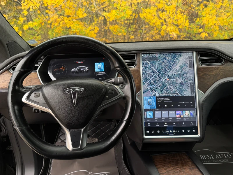 Tesla Model X P90* LUDICROUS+ * 772к.с.* GRAFFIT* AUTO DOORS, снимка 11 - Автомобили и джипове - 52926677