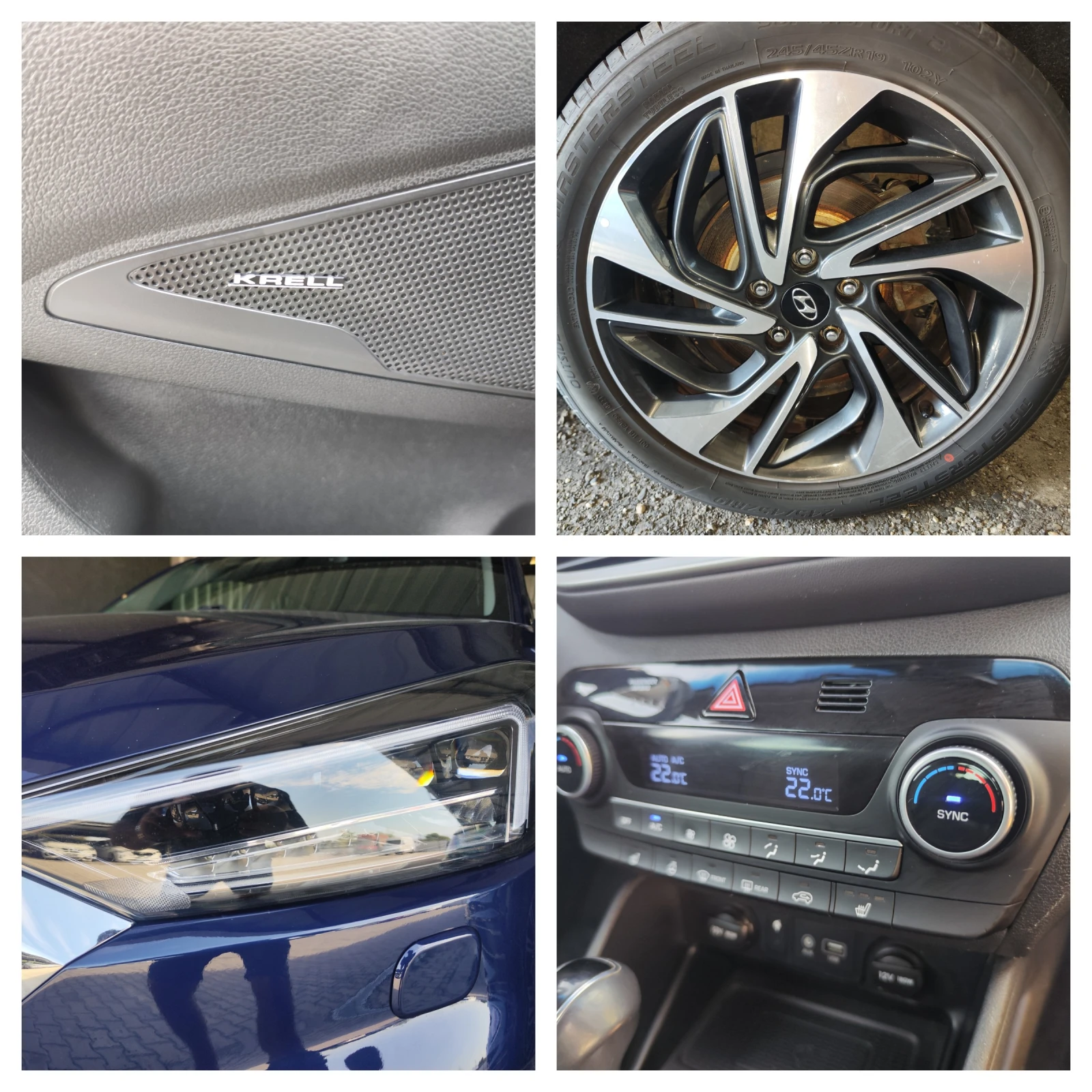 Hyundai Tucson 2.0* 360CAM* PODGREV* KRELL* LIZING, снимка 12 - Автомобили и джипове - 56137058