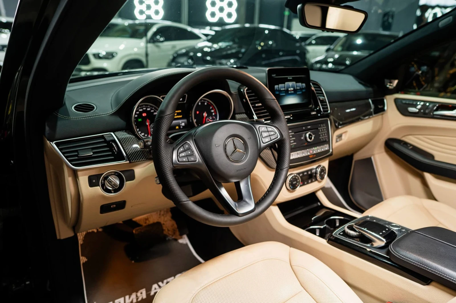 Mercedes-Benz GLE 500 4MATIC AMG LINE LED CARBON B&O ���� ������ 100%  | Mobile.bg � ����������� 12