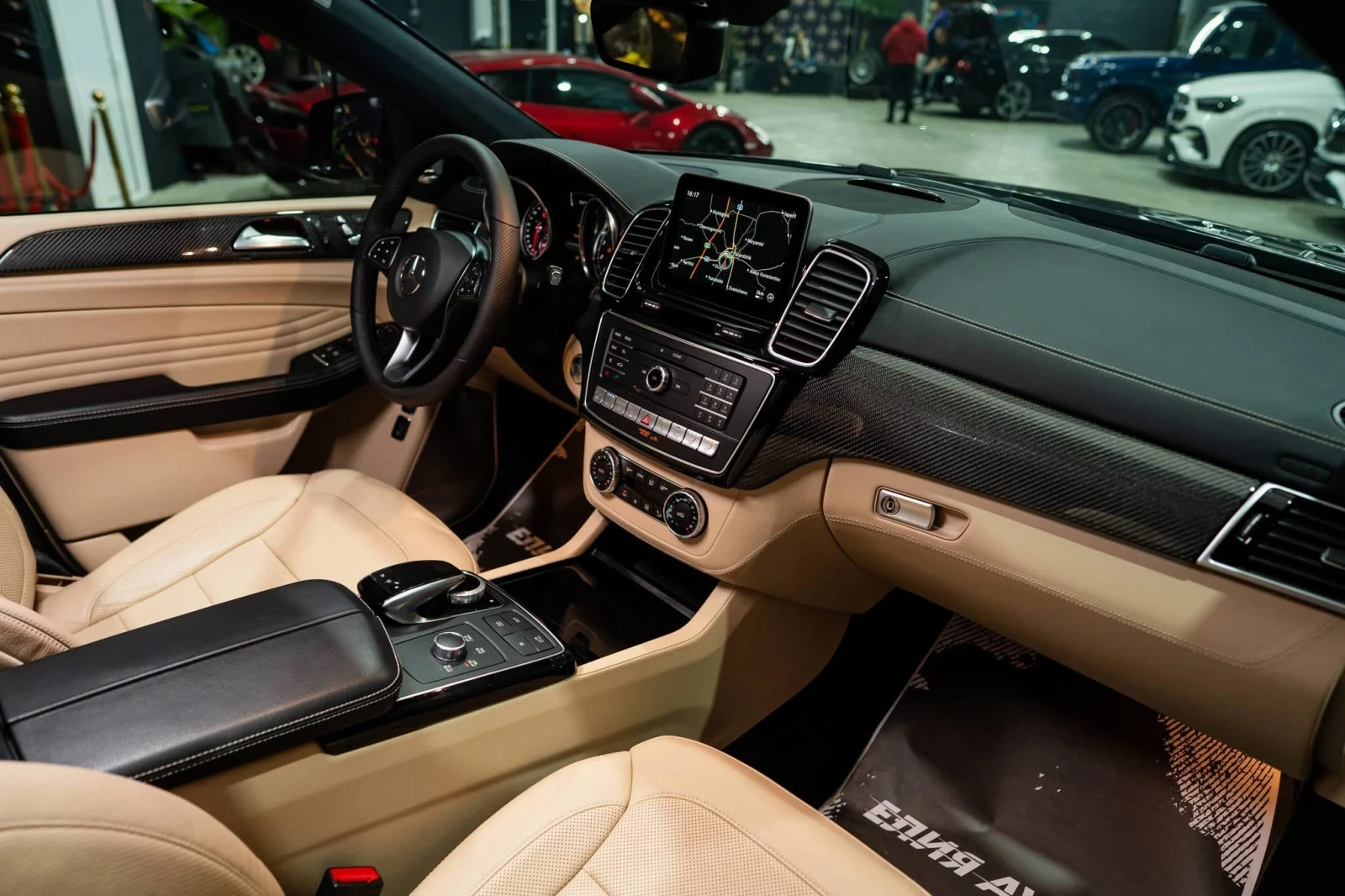 Mercedes-Benz GLE 500 4MATIC AMG LINE LED CARBON B&O ���� ������ 100%  | Mobile.bg � ����������� 13