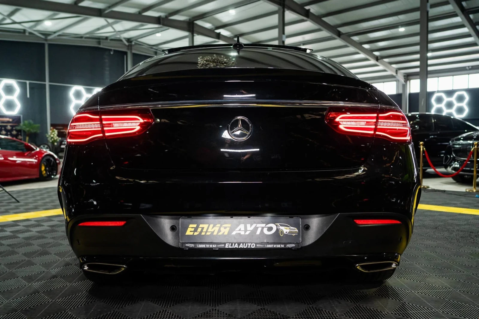 Mercedes-Benz GLE 500 4MATIC AMG LINE LED CARBON B&O ���� ������ 100%  | Mobile.bg � ����������� 8