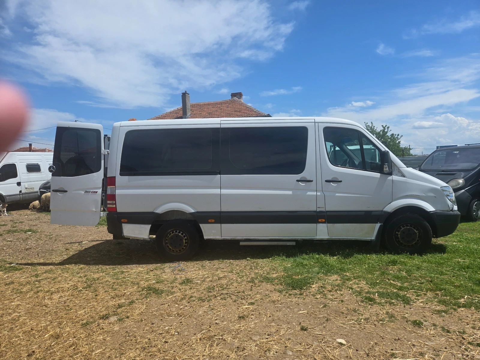 Mercedes-Benz Sprinter 313 2, 2 сди 130 коня  9 места дългата база с рампа, снимка 11 - Бусове и автобуси - 54519662