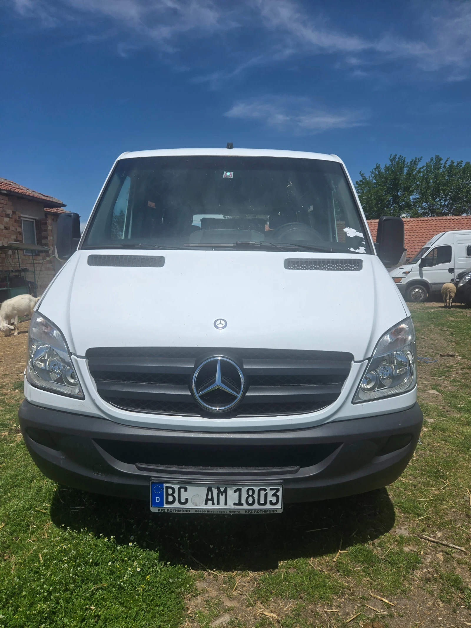 Mercedes-Benz Sprinter 313 2, 2 сди 130 коня  9 места дългата база с рампа