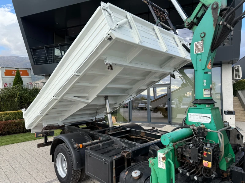 Man L LE 10.140 Самосвал с кран Atlas 3тона , снимка 10 - Камиони - 52169690