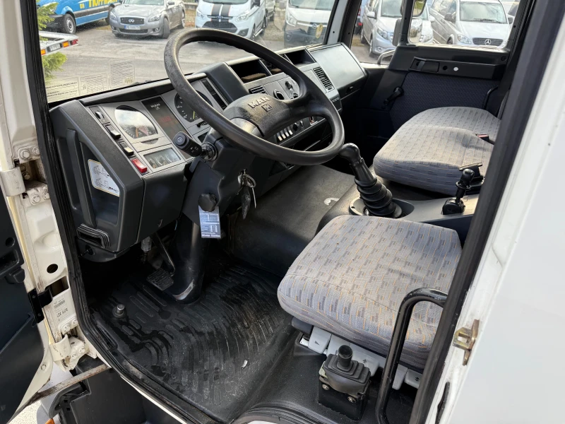 Man L LE 10.140 Самосвал с кран Atlas 3тона , снимка 14 - Камиони - 52169690