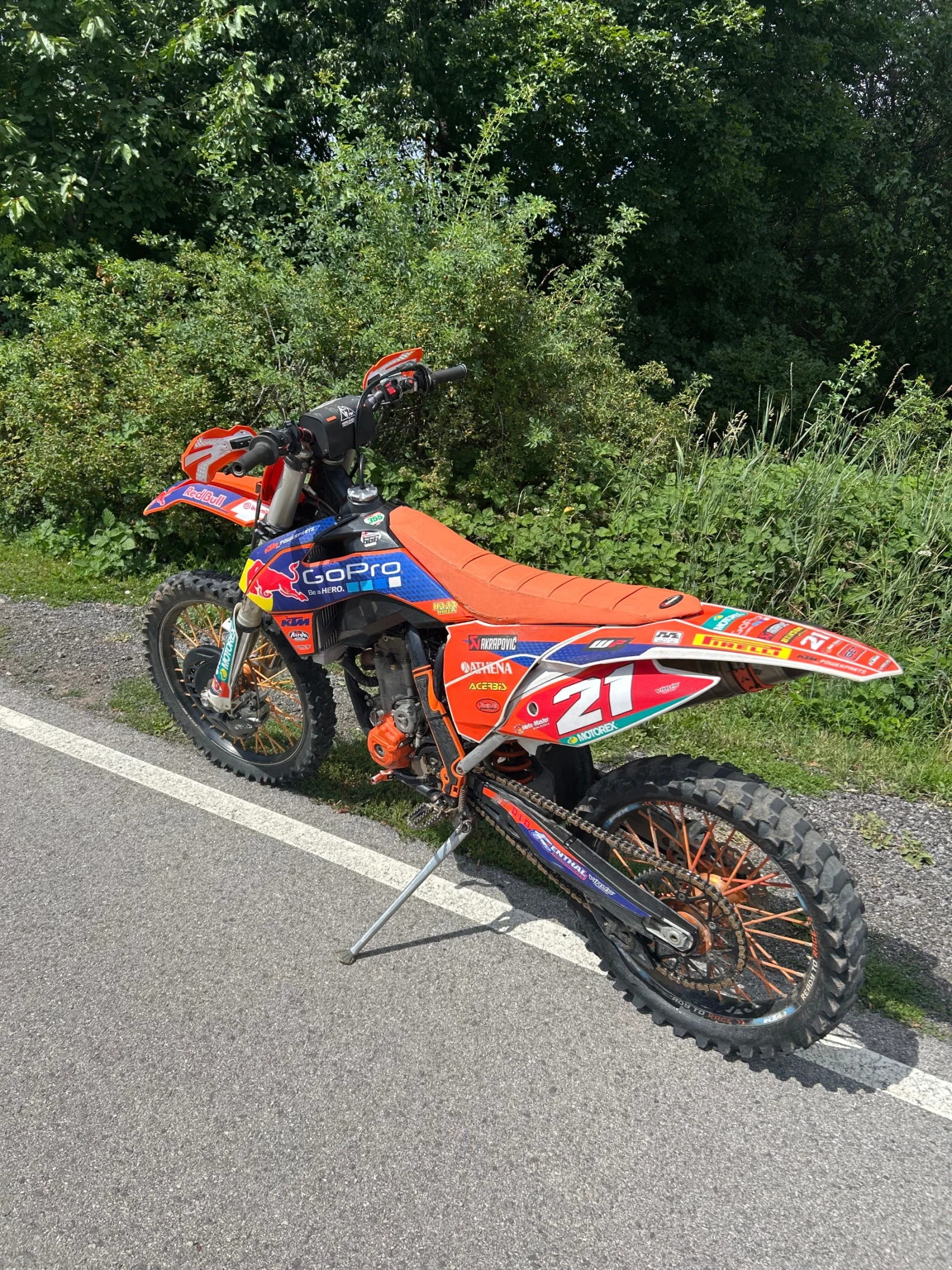 Ktm SX-F Akrapovic, снимка 2 - Мотоциклети и мототехника - 55931578