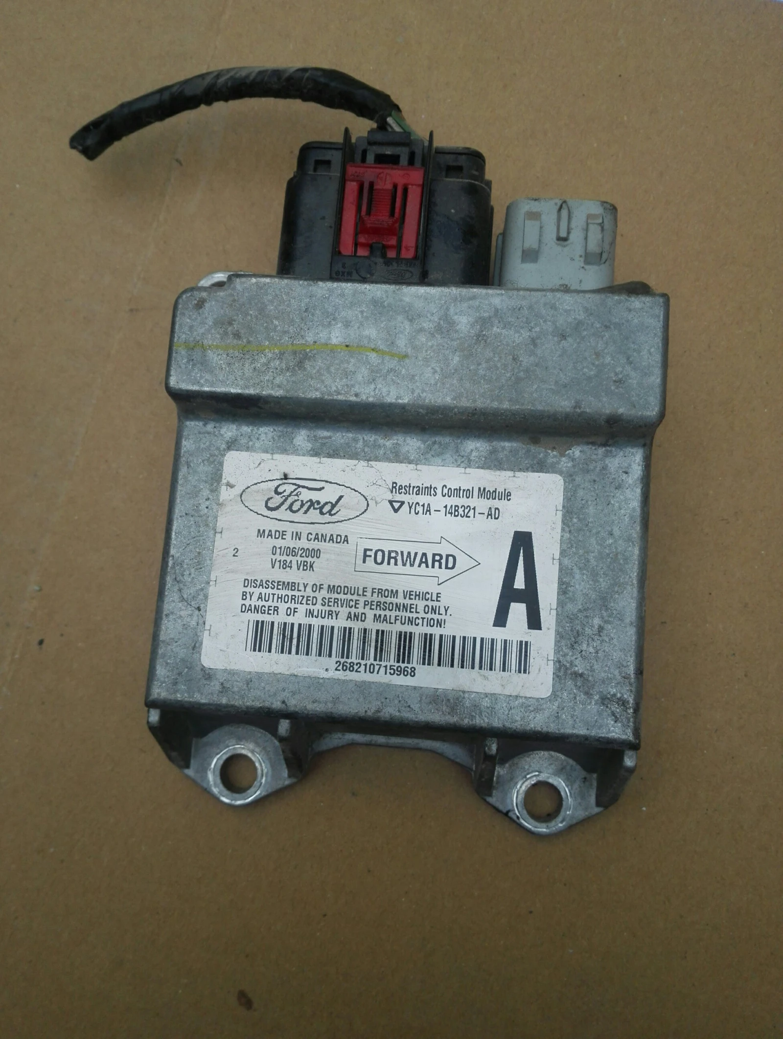 Еърбег централа Форд Транзит 2.4тд (3)