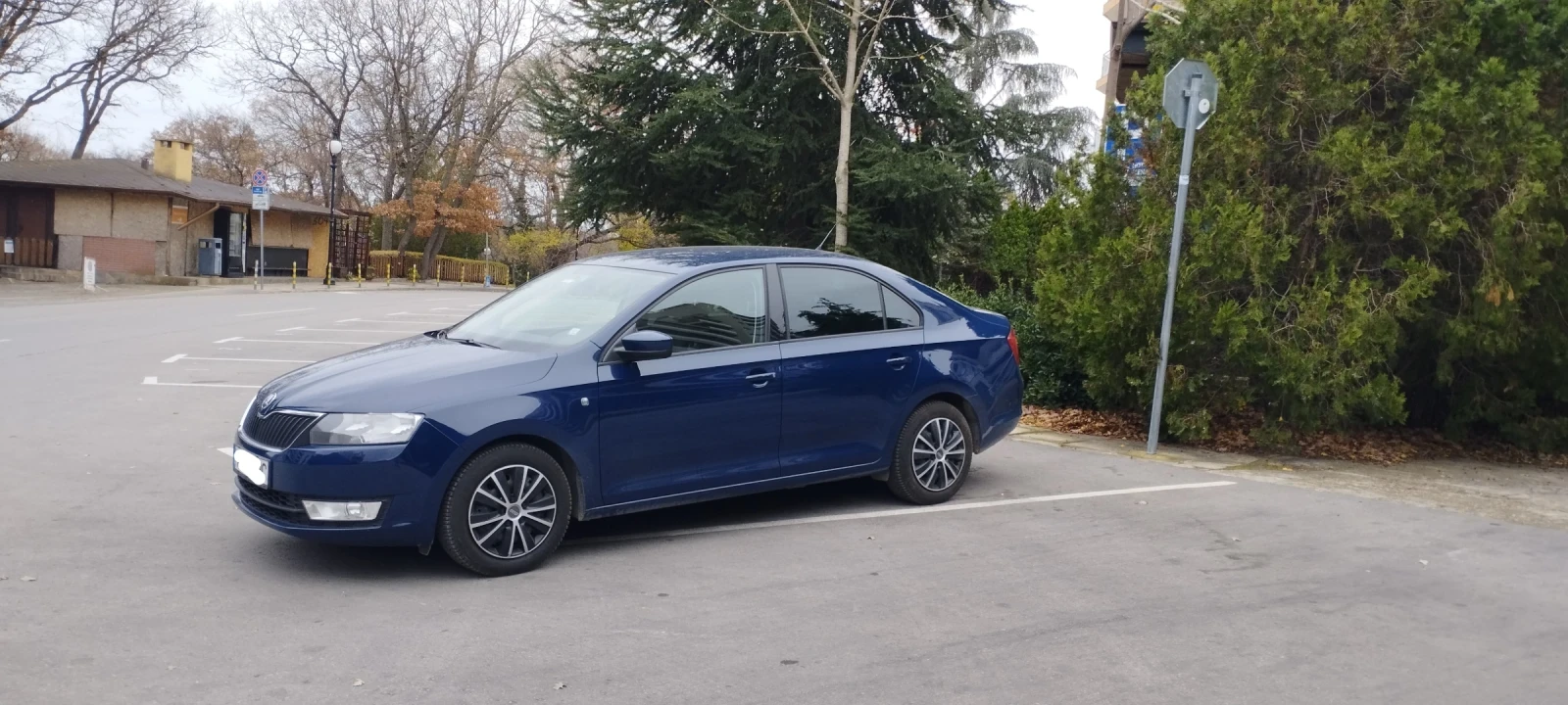 Skoda Rapid 1.2 mpi+ газ BRC, Еуратек, реални км, снимка 1