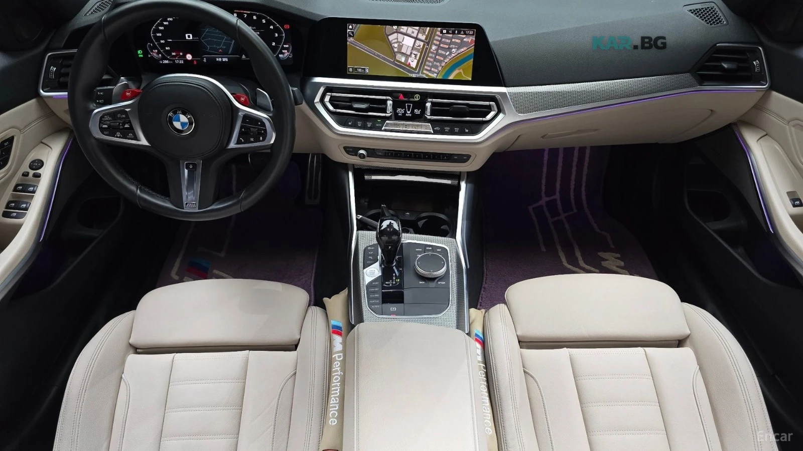 BMW 340 M340* КОЖА* ПОДГРЕВ* ПАНО* HEADUP* 360* , снимка 7 - Автомобили и джипове - 55166967