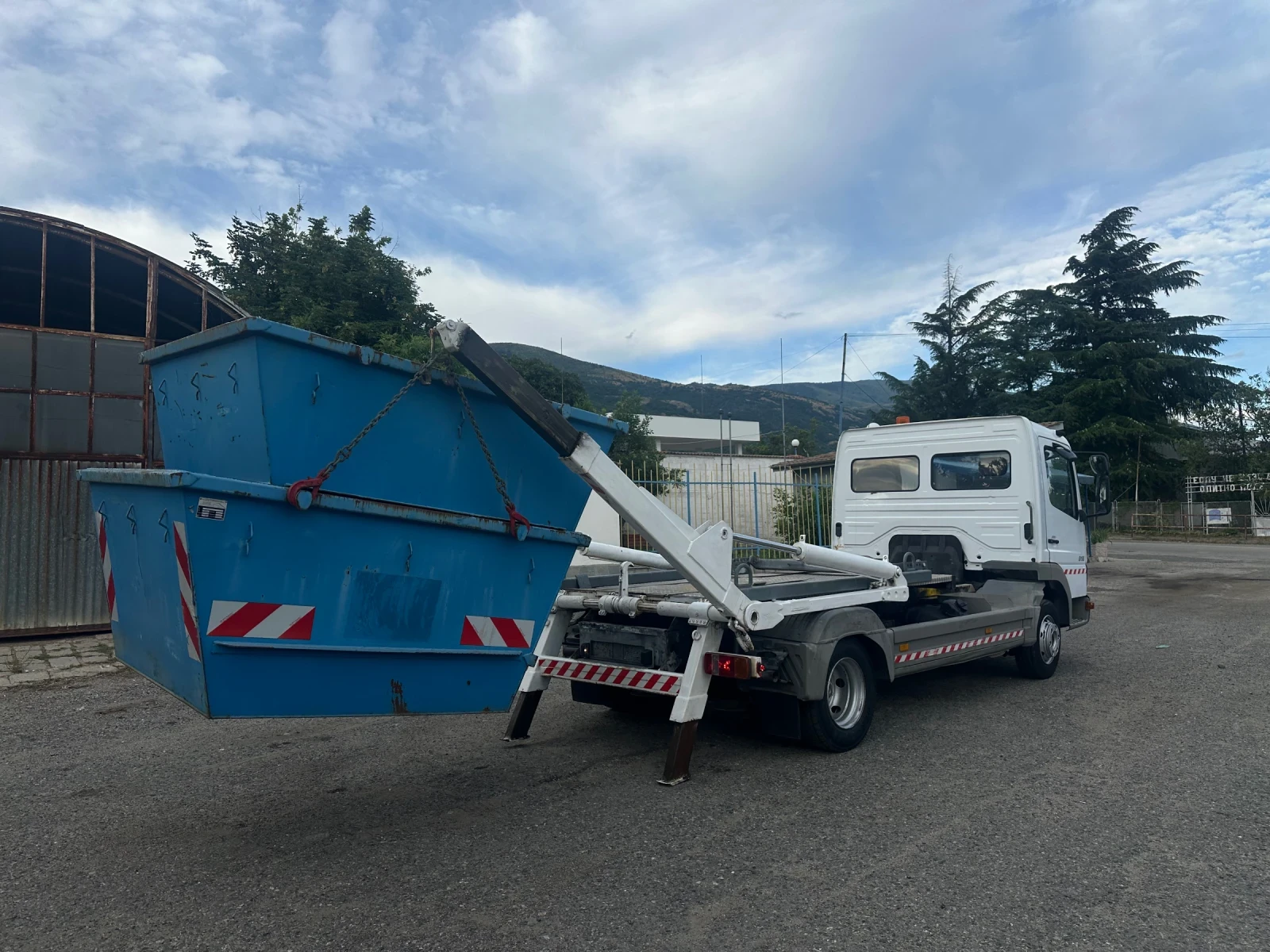 Mercedes-Benz Atego 818* Контейнеровоз* Топ, снимка 5 - Камиони - 55307022