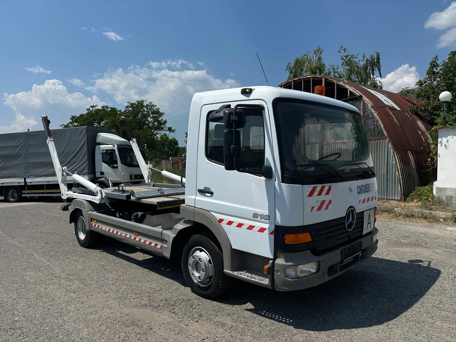 Mercedes-Benz Atego 818* Контейнеровоз* Топ, снимка 3 - Камиони - 55307022