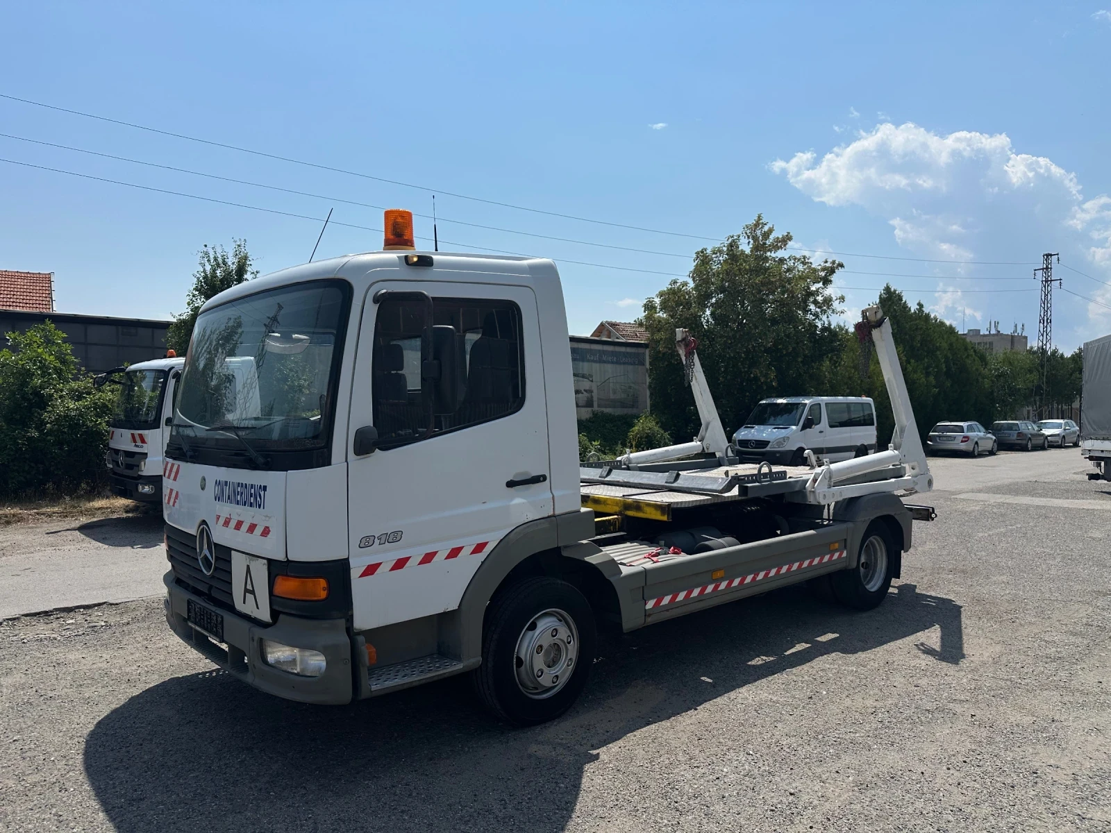 Mercedes-Benz Atego 818* Контейнеровоз* Топ, снимка 15 - Камиони - 55307022