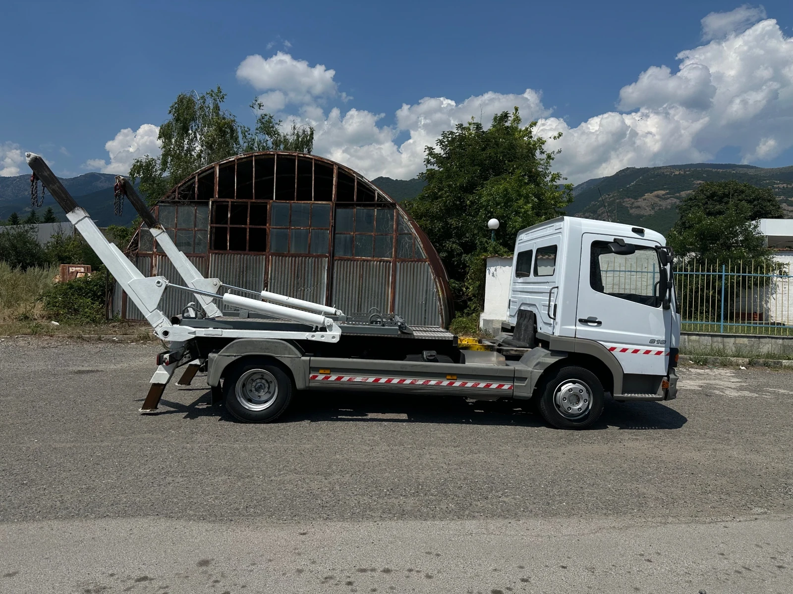 Mercedes-Benz Atego 818* Контейнеровоз* Топ, снимка 4 - Камиони - 55307022