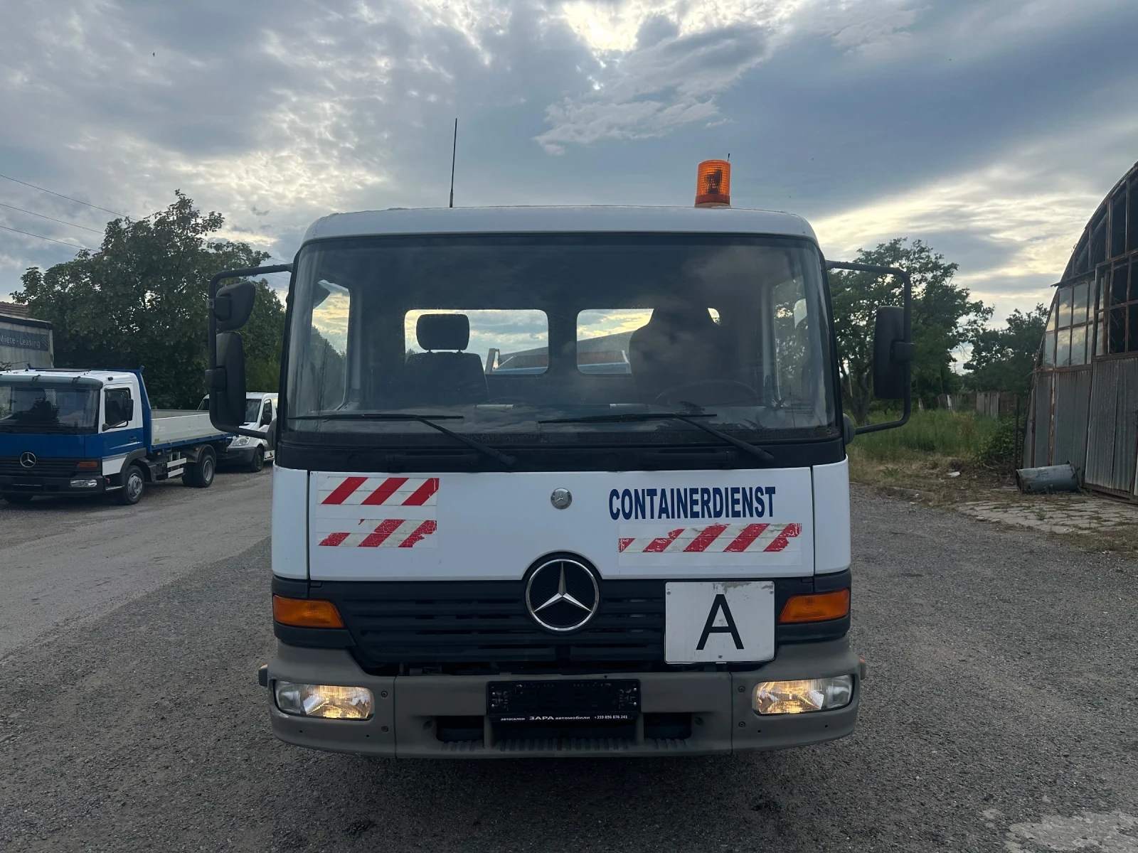 Mercedes-Benz Atego 818* Контейнеровоз* Топ, снимка 2 - Камиони - 55307022
