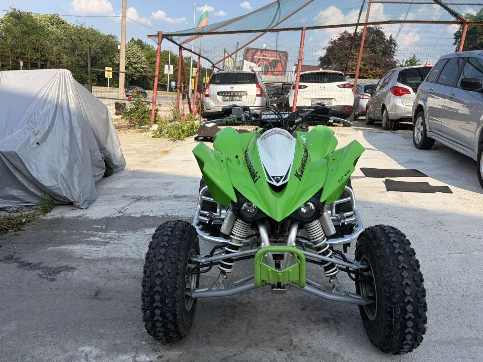 Kawasaki Kfx Нов Внос/Регистрация/ Обслужен ТОП, снимка 9 - Мотоциклети и мототехника - 55067601