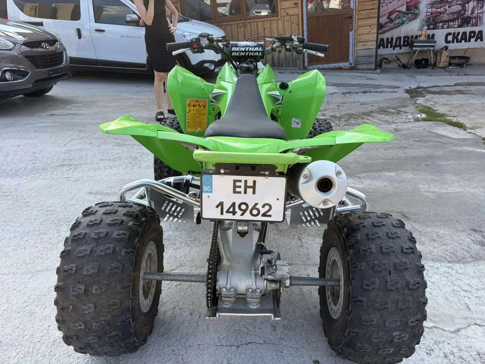 Kawasaki Kfx Нов Внос/Регистрация/ Обслужен ТОП, снимка 8 - Мотоциклети и мототехника - 55067601